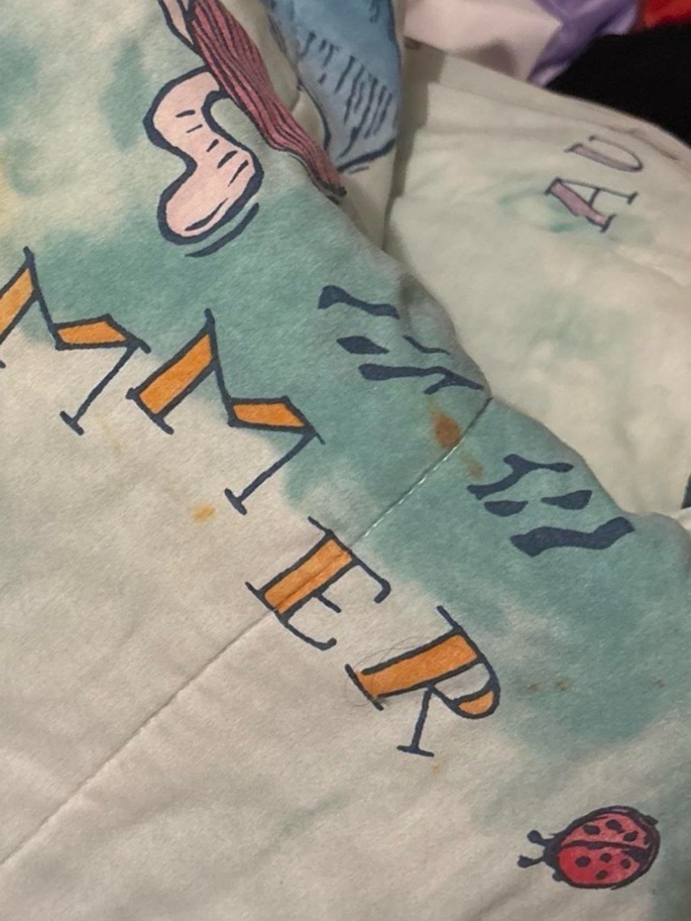 Vintage 1997 Winnie Pooh Four Seasons Comforter Twin Disney Classic RARE Read! - Picture 7 of 7